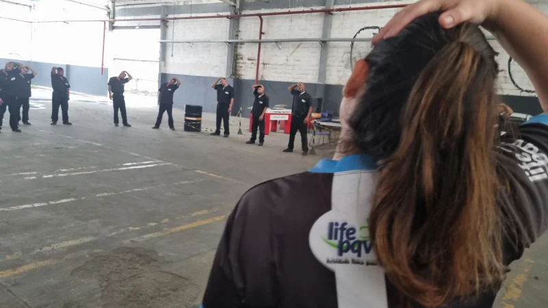 ginástica laboral